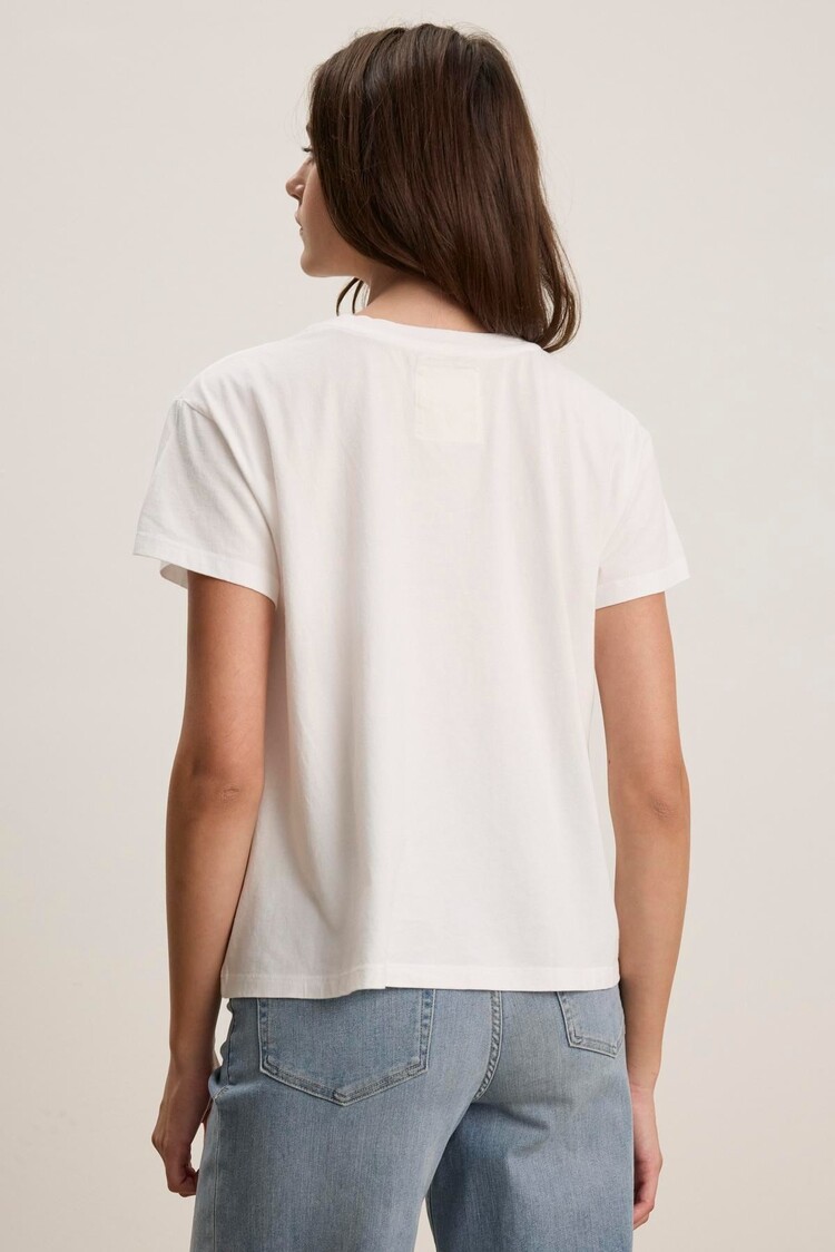 Velvet Topanga Tee White