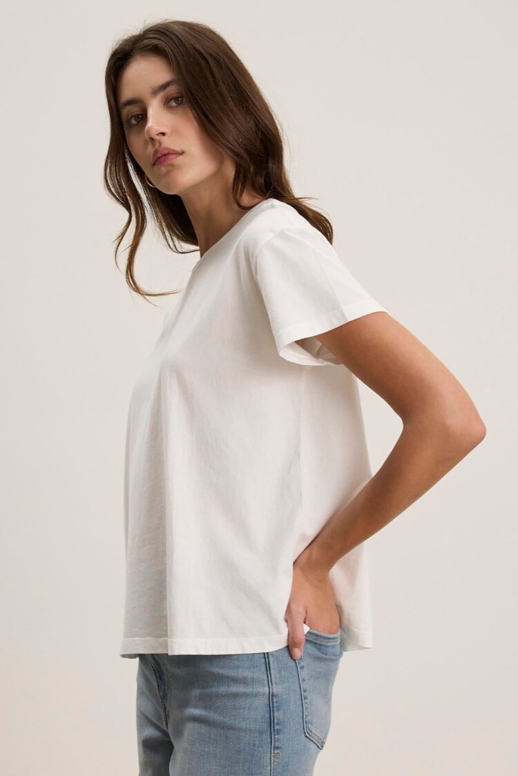 Velvet Topanga Tee White