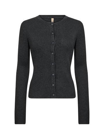 Soyaconcept Dollie 800 Cardigan Dark Earth Melange