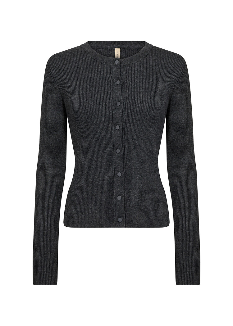 Soyaconcept Dollie 800 Cardigan Dark Earth Melange