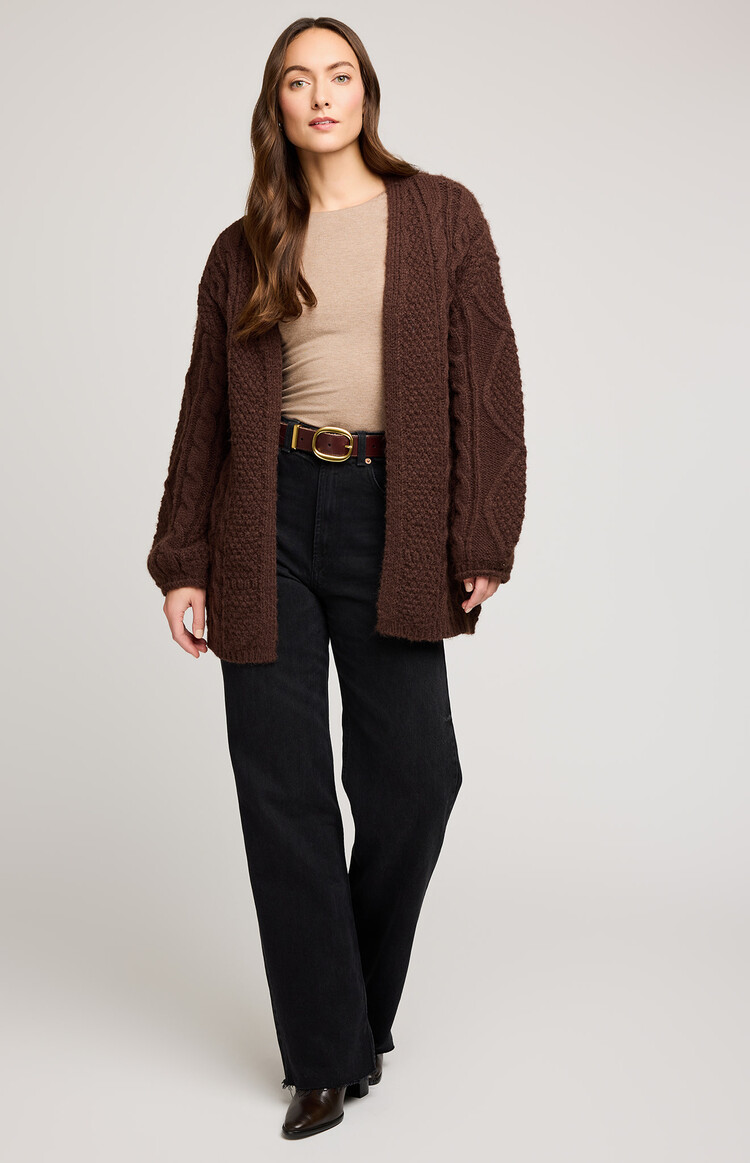 Gentle Fawn Betty Cardigan Chocolate