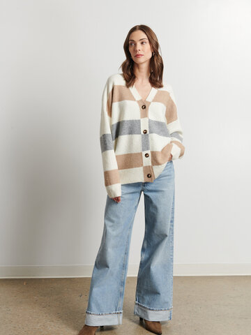 Line the Label Billie Cardigan Barn Owl