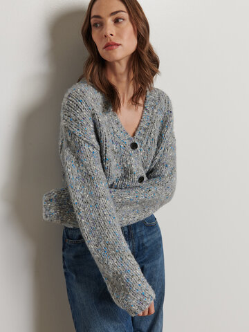 Line the Label Lanie Cardigan Rainstorm
