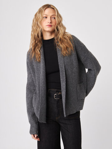 John & Jenn Noah Open Cardigan Granite