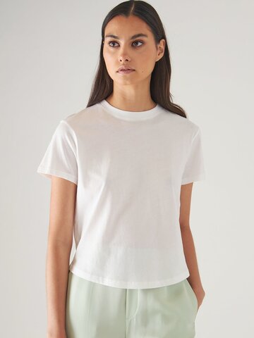 Patrick Assaraf Lightweight Pima Cotton Baby T-Shirt White