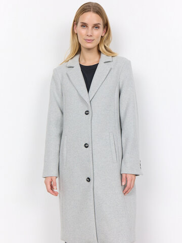 Soyaconcept Asta 2 Ladies Woven Jacket Light Grey Melange