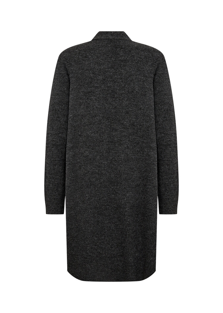 Soyaconcept Nessie 70 Ladies Knitted Cardigan Dark Earth Melange