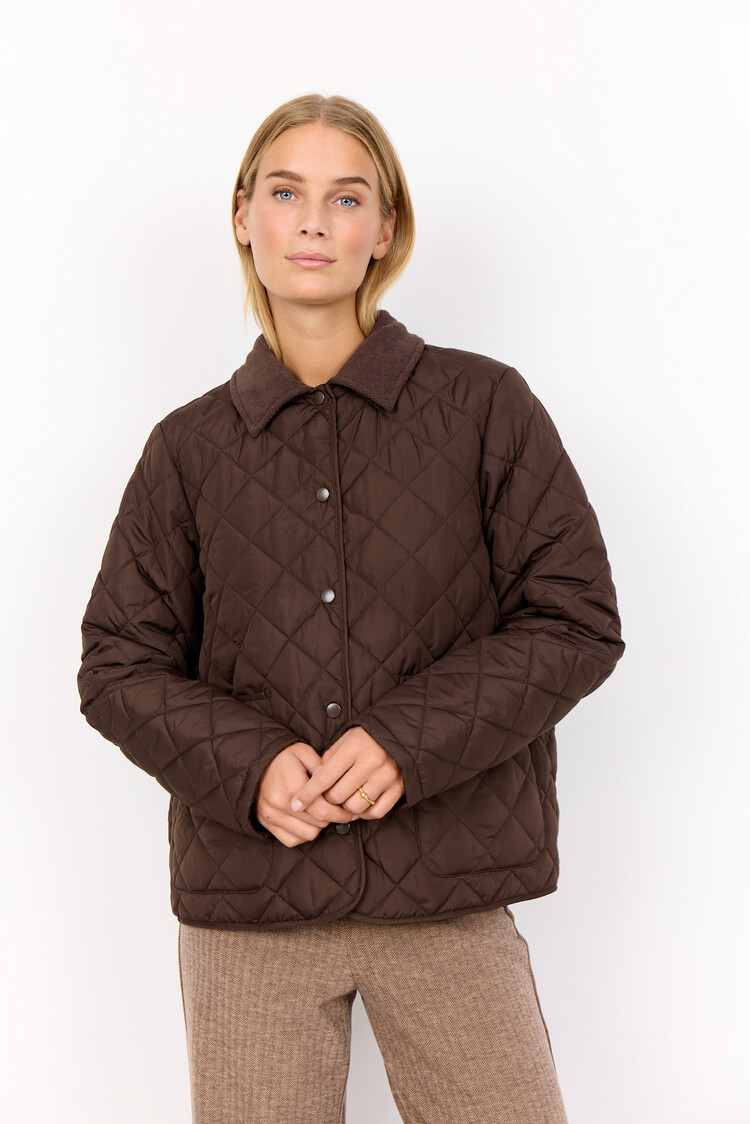 Soyaconcept Fenya 66 Ladies Woven Jacket Hot Fudge