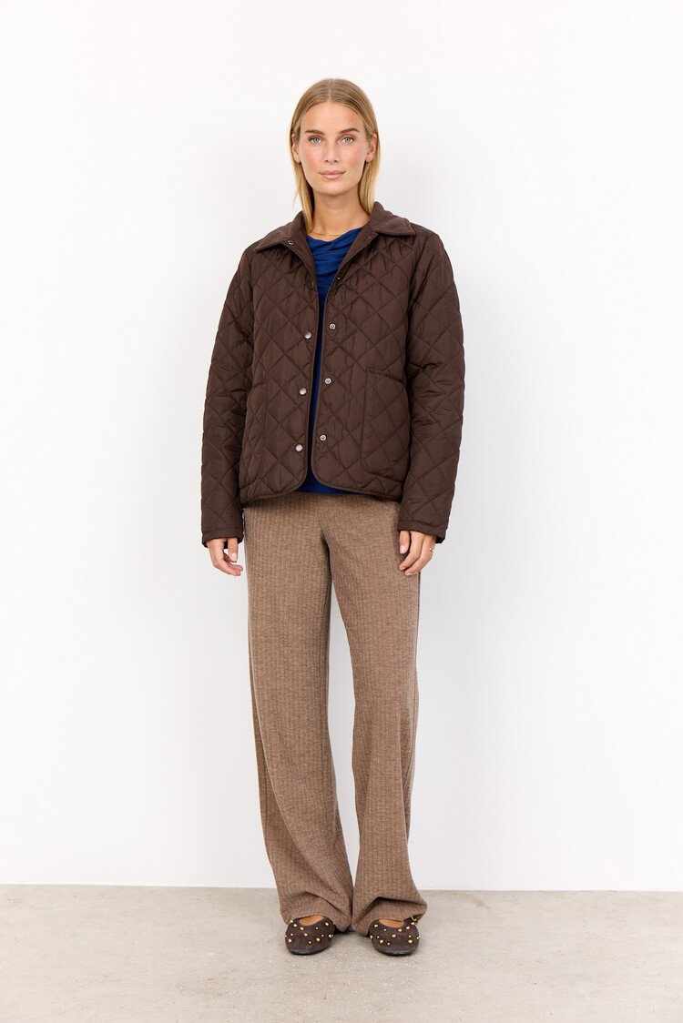 Soyaconcept Fenya 66 Ladies Woven Jacket Hot Fudge
