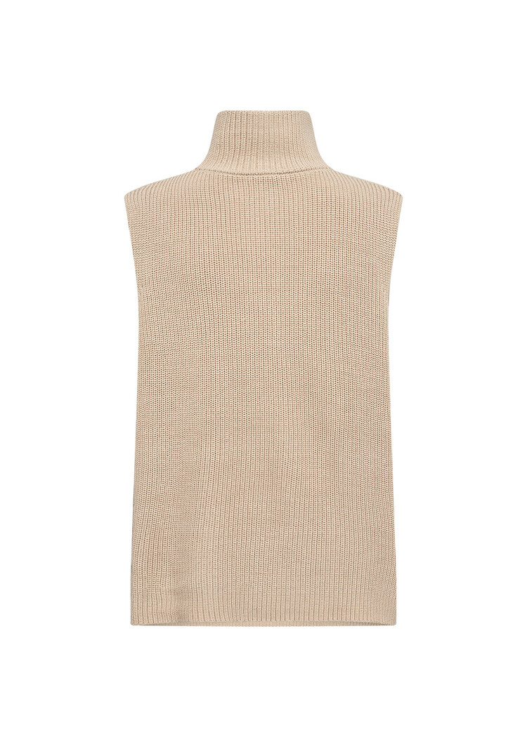 Soyaconcept Julia 8 Waistcoat Bordeaux Sand