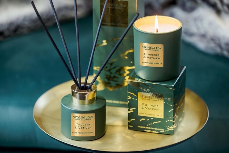 Stoneglow Luna Fougere & Vetiver Candle