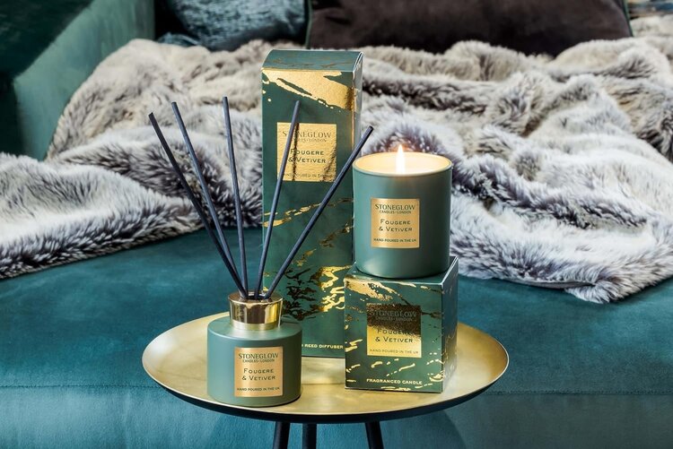 Stoneglow Luna Fougere & Vetiver Candle