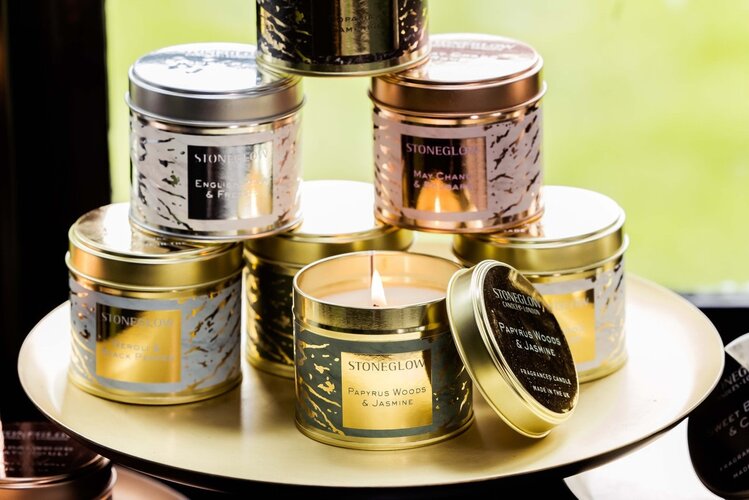 Stoneglow Luna Neroli & Black Pepper Candle Tin