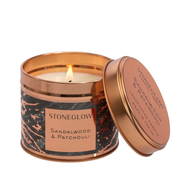 Stoneglow Luna Sandalwood & Patchouli Candle