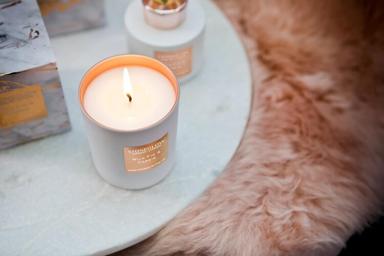 Stoneglow Luna Wild Fig & Cassis Candle