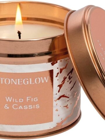 Stoneglow Luna Wild Fig & Cassis Candle Tin