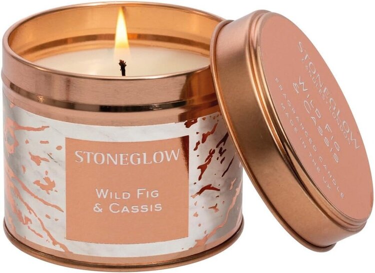 Stoneglow Luna Wild Fig & Cassis Candle Tin