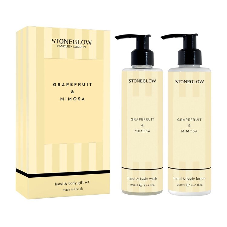 Stoneglow Modern Classics Grapefruit & Mimosa Hand & Body Gift Set