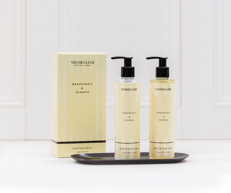 Stoneglow Modern Classics Grapefruit & Mimosa Hand & Body Gift Set