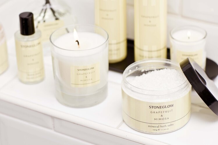 Stoneglow Modern Classics Grapefruit & Mimosa Mineral Bath Salts