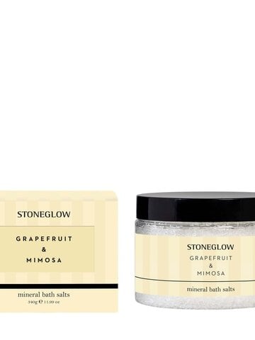 Stoneglow Modern Classics Grapefruit & Mimosa Mineral Bath Salts