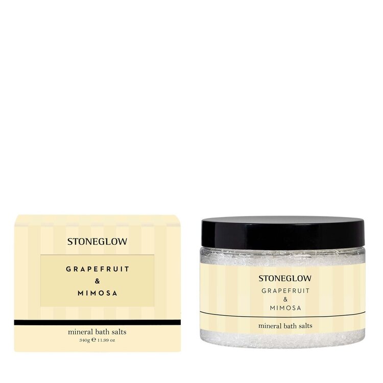 Stoneglow Modern Classics Grapefruit & Mimosa Mineral Bath Salts