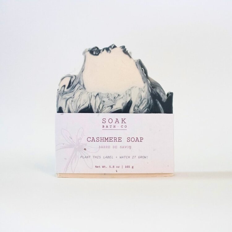 Soak Bath Co. Cashmere Soap Bar Canadian Maple