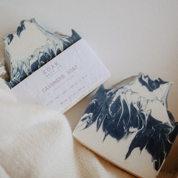 Soak Bath Co. Cashmere Soap Bar Canadian Maple