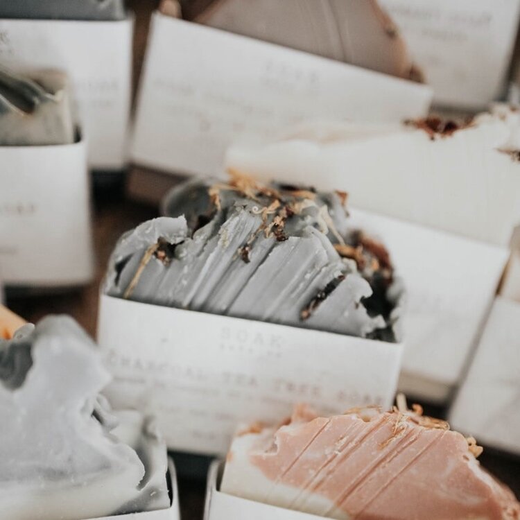 Soak Bath Co. Sweet Vanilla Bean Soap Bar