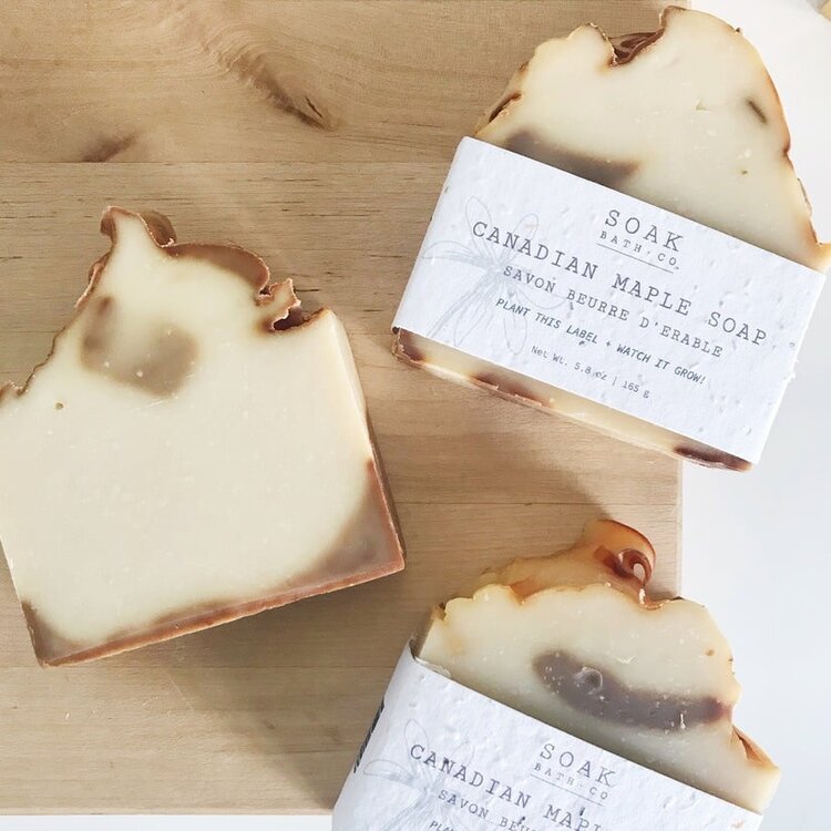 Soak Bath Co. Canadian Maple Soap Bar
