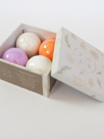 Soak Bath Co. Mini Bath Bomb Gift Box