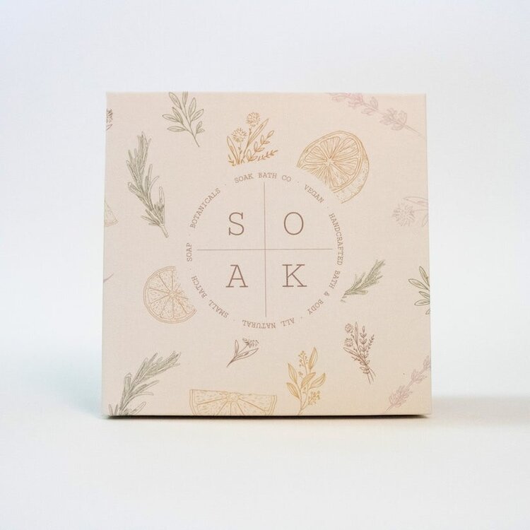 Soak Bath Co. Mini Bath Bomb Gift Box