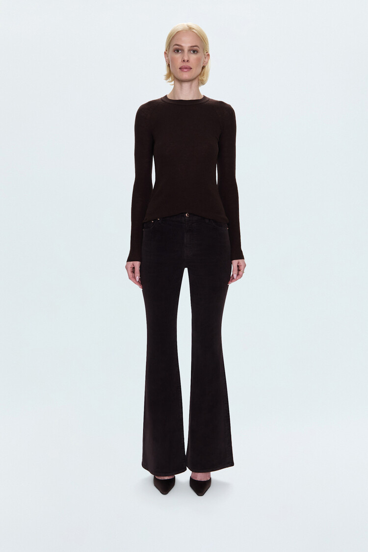 Pistola Kinsley Mid Rise Ultra Flare Mocha