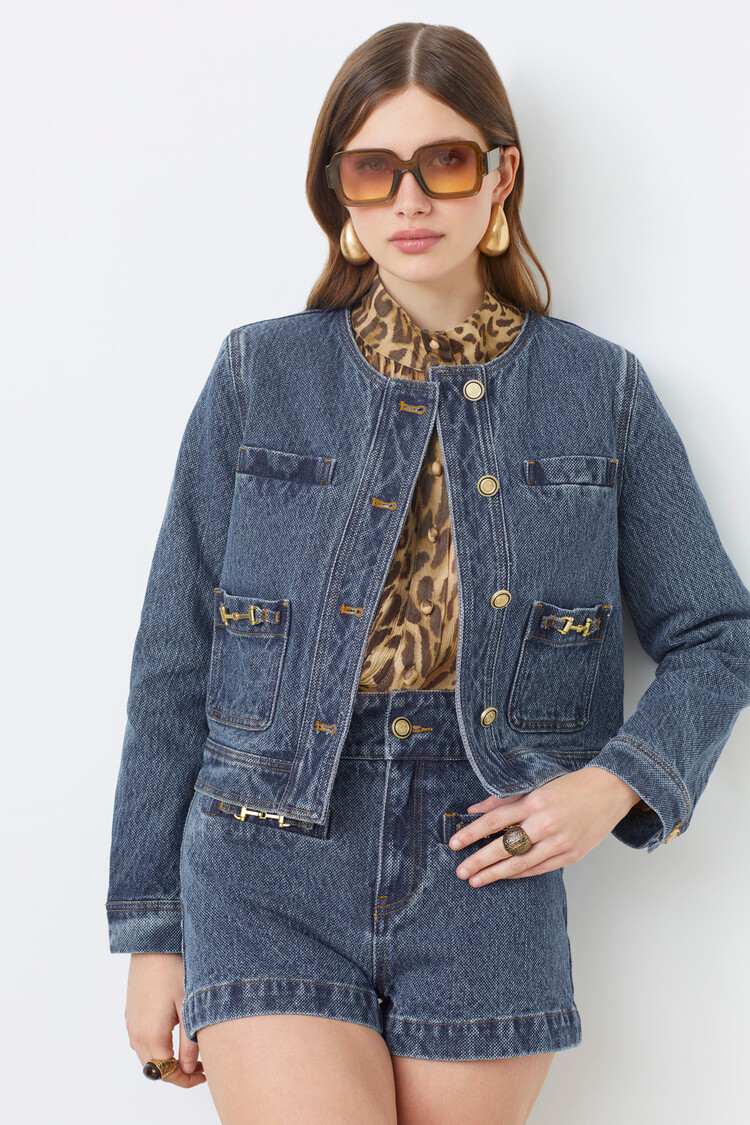 Suncoo Daryl Blazer 30-Bleu Jeans