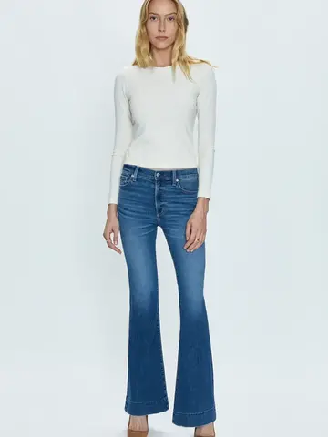 Pistola Kinsley Mid Rise Ultra Flare Pant Avenue
