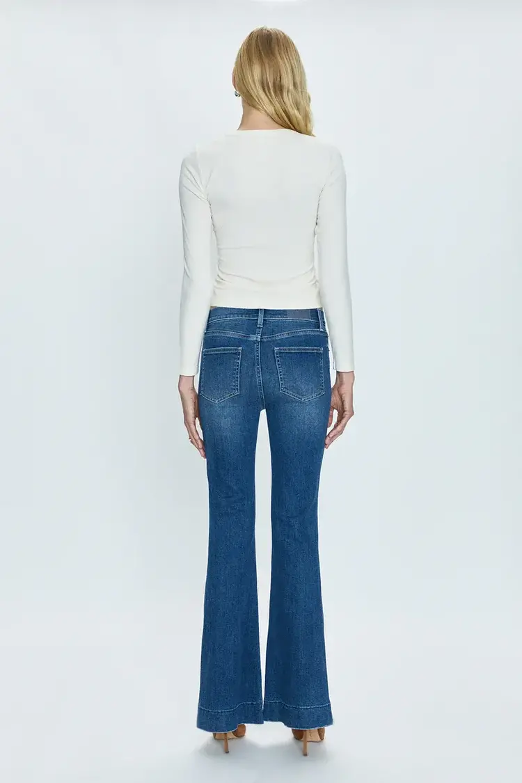 Pistola Kinsley Mid Rise Ultra Flare Pant Avenue