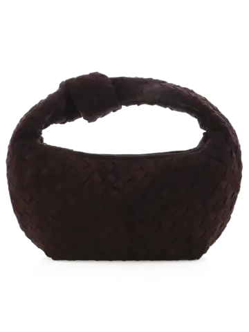 Billini Keri Handle Bag Chocolate Suede