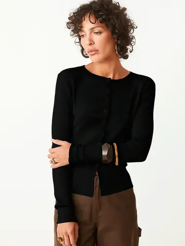 Suncoo Gamira Cardigan 02-Noir