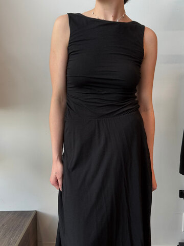 Velvet Pia Dress Black