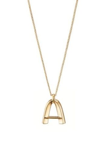 Jenny Bird JB Monogram Necklace Letter A