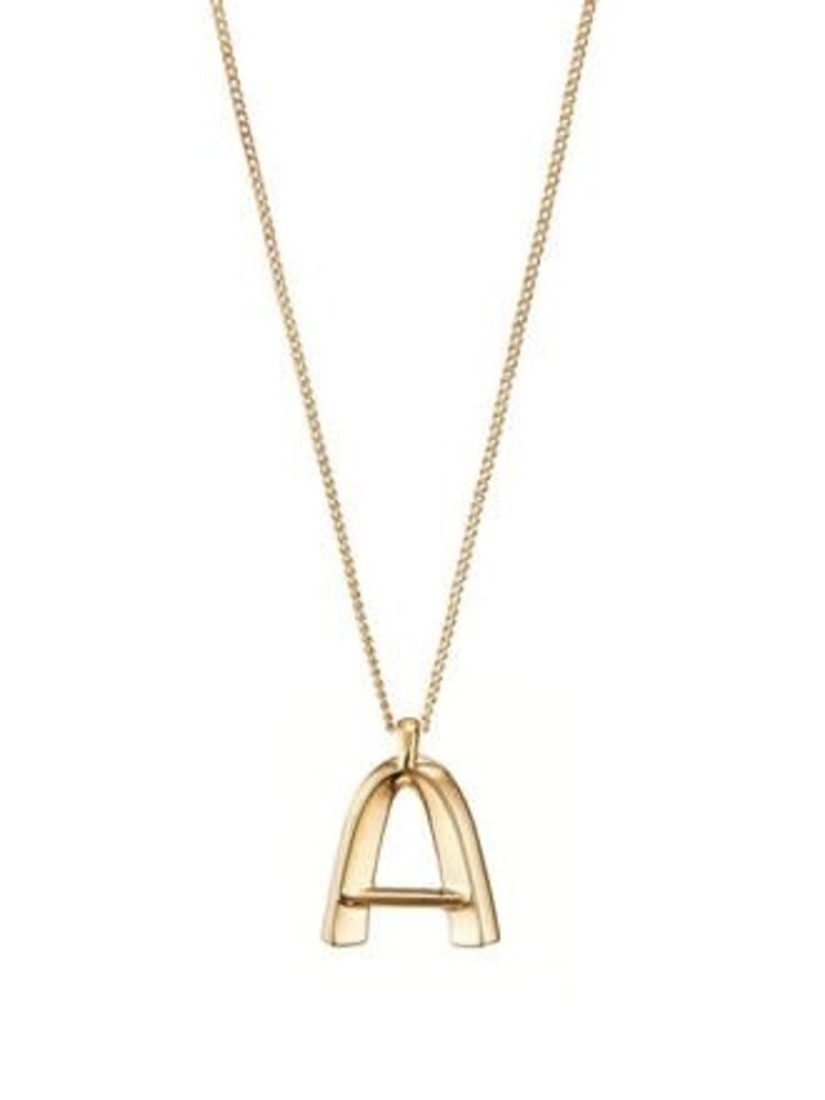 Jenny Bird JB Monogram Necklace Letter A