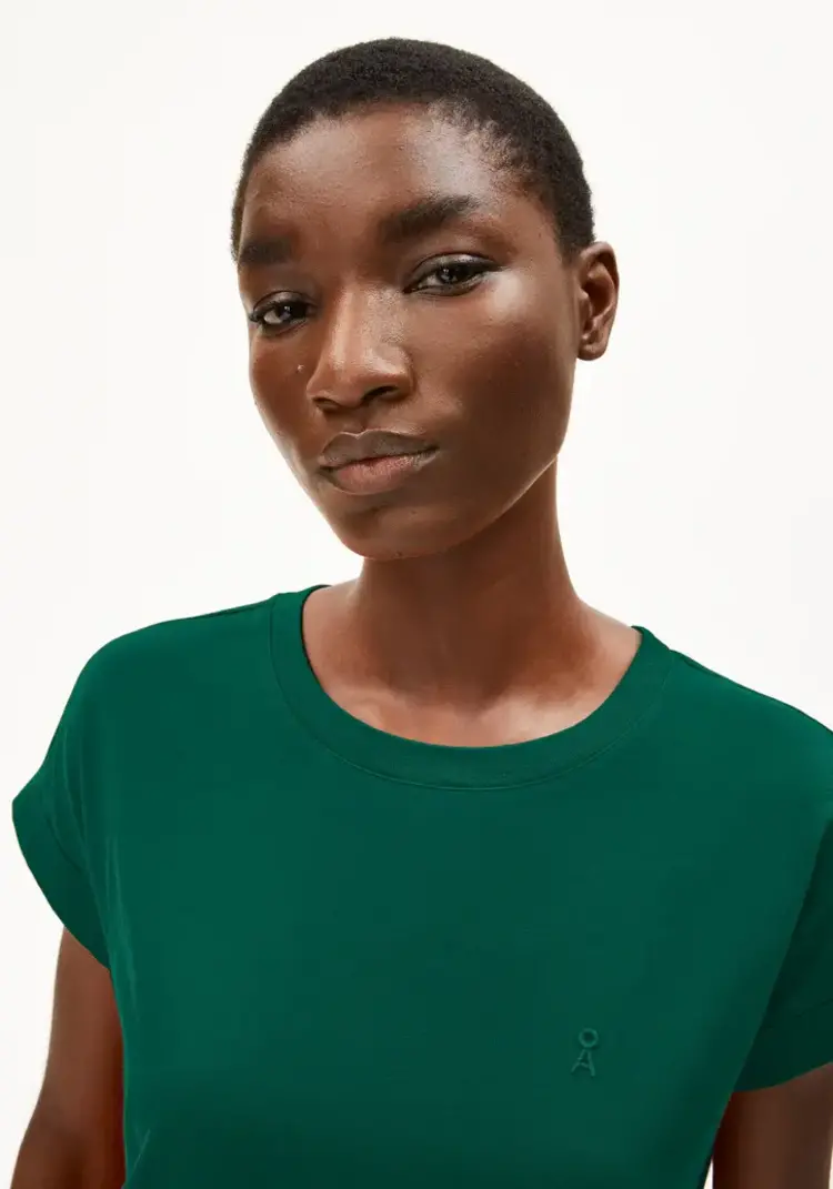 Armed Angels Idaara Shirts Emerald Green