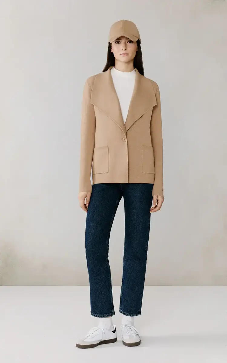 Soia & Kyo IONI Cardigan Teak Heather