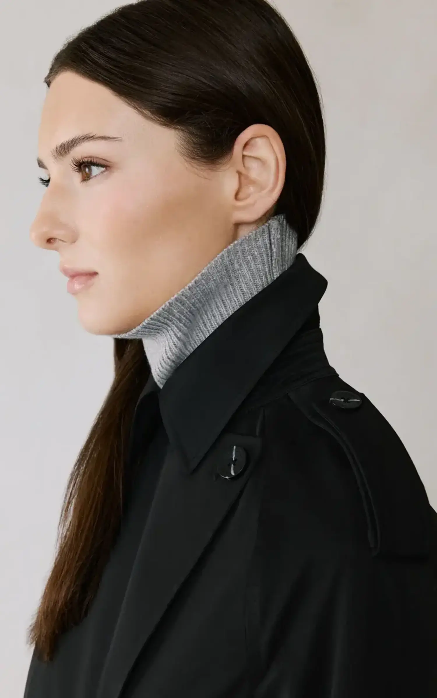 Soia & Kyo | BECKY Short Trench Coat Black - Tryst Boutique