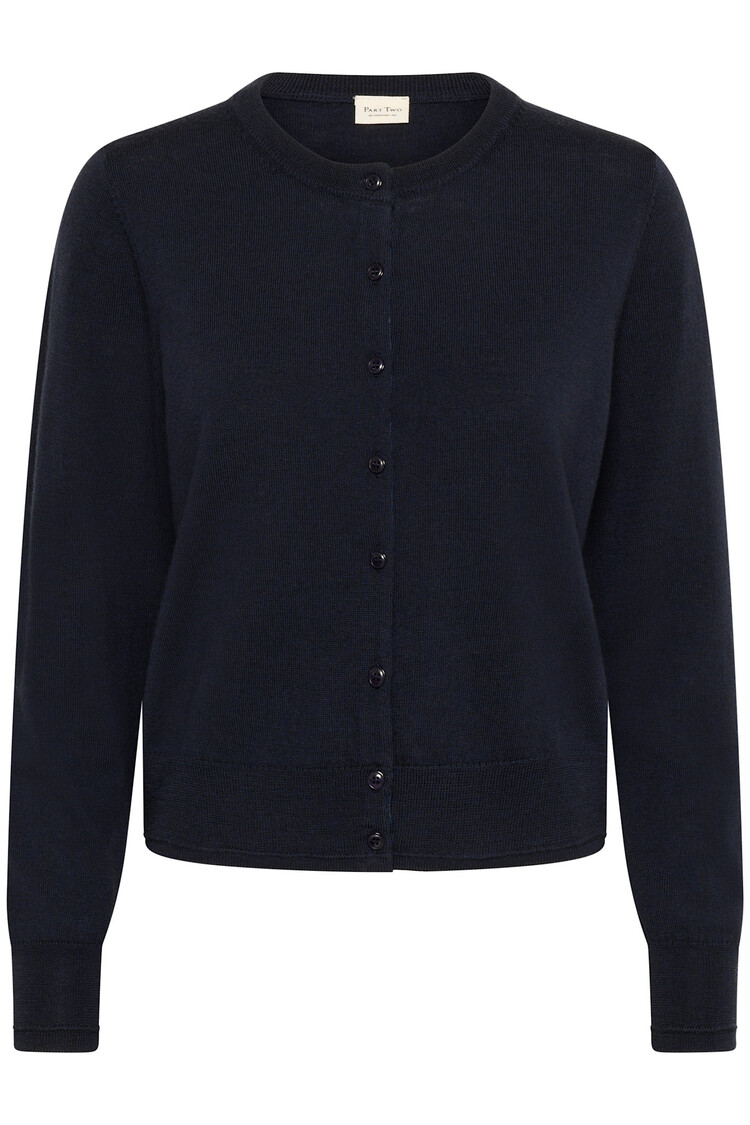 Part Two Noelani Cardigan Dark Navy