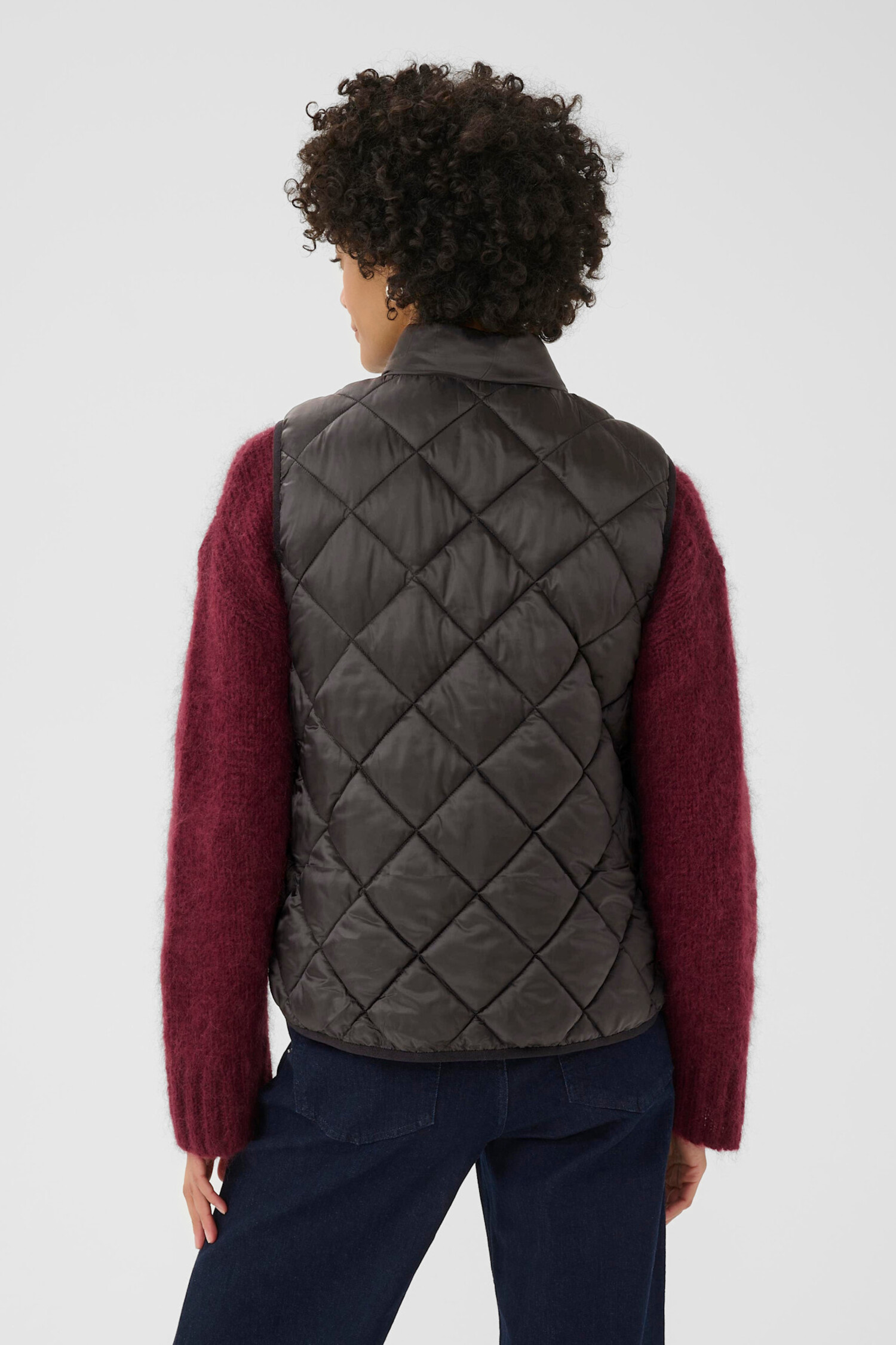 Part Two | Sidse Warm Waistcoat Black - Tryst Boutique