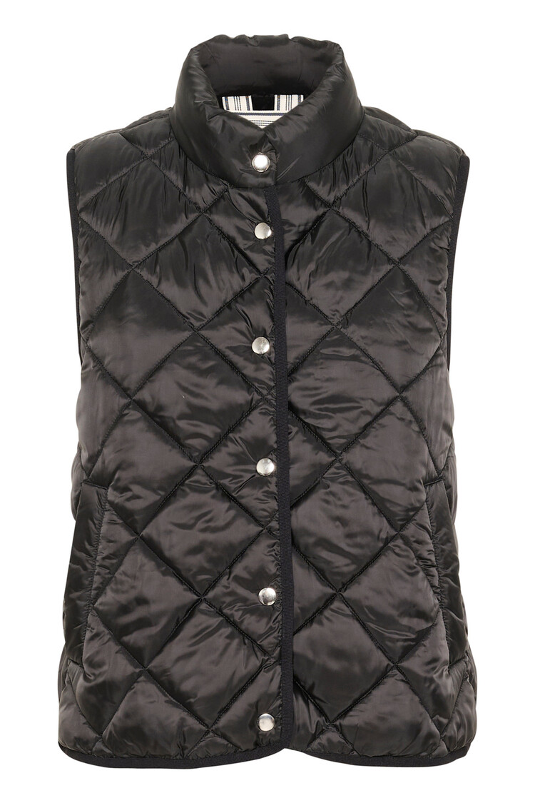 Part Two Sidse Warm Waistcoat Black
