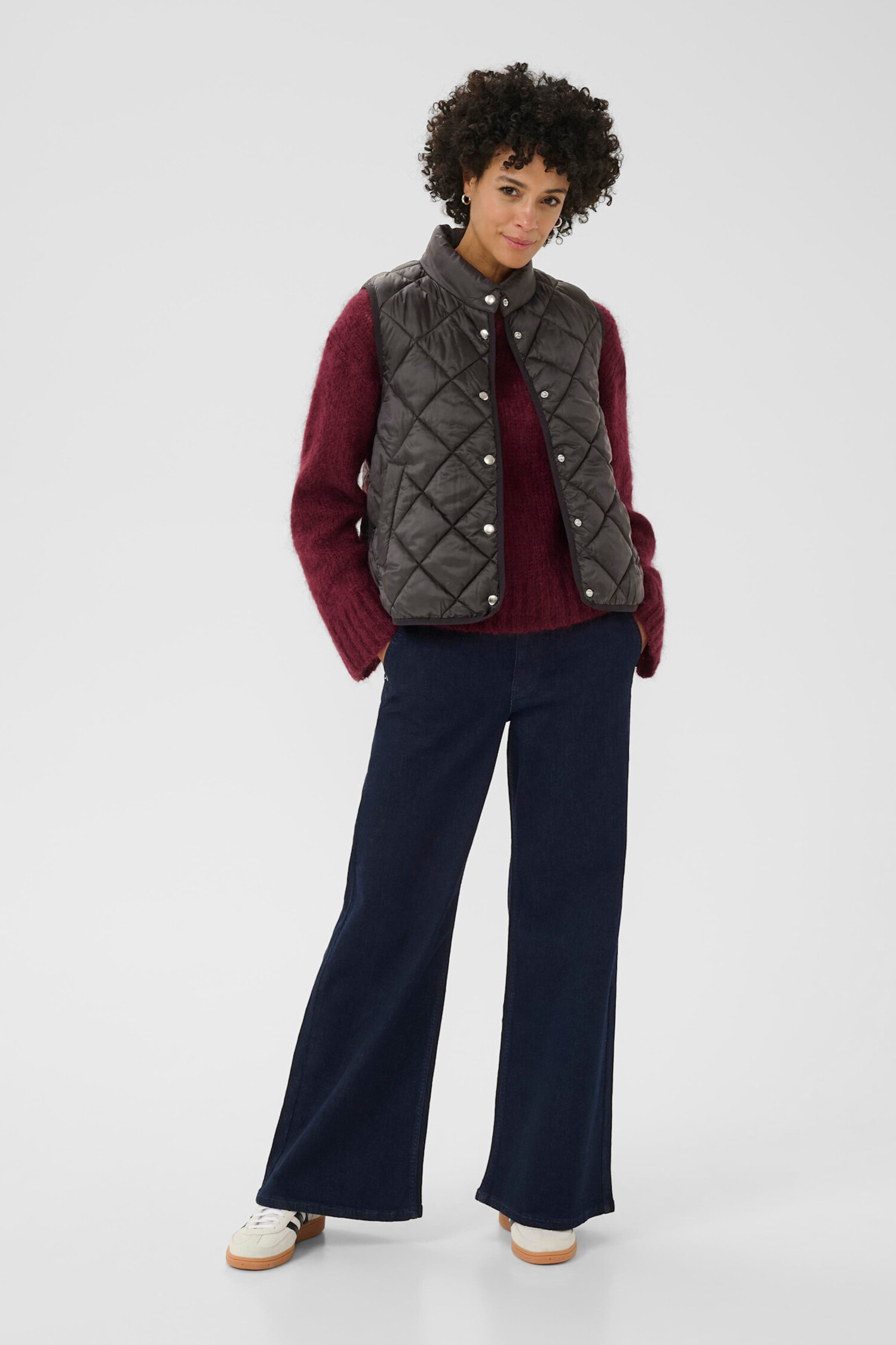 Part Two | Sidse Warm Waistcoat Black - Tryst Boutique