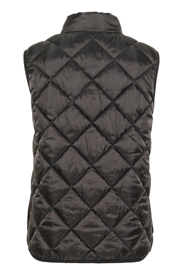 Part Two Sidse Warm Waistcoat Black