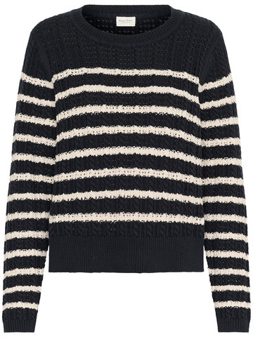 Part Two Selenia Pullover Dark Navy/Whitecap Gray Stripe